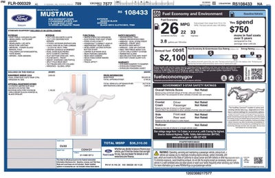 2024 Ford Mustang EcoBoost Fastback
