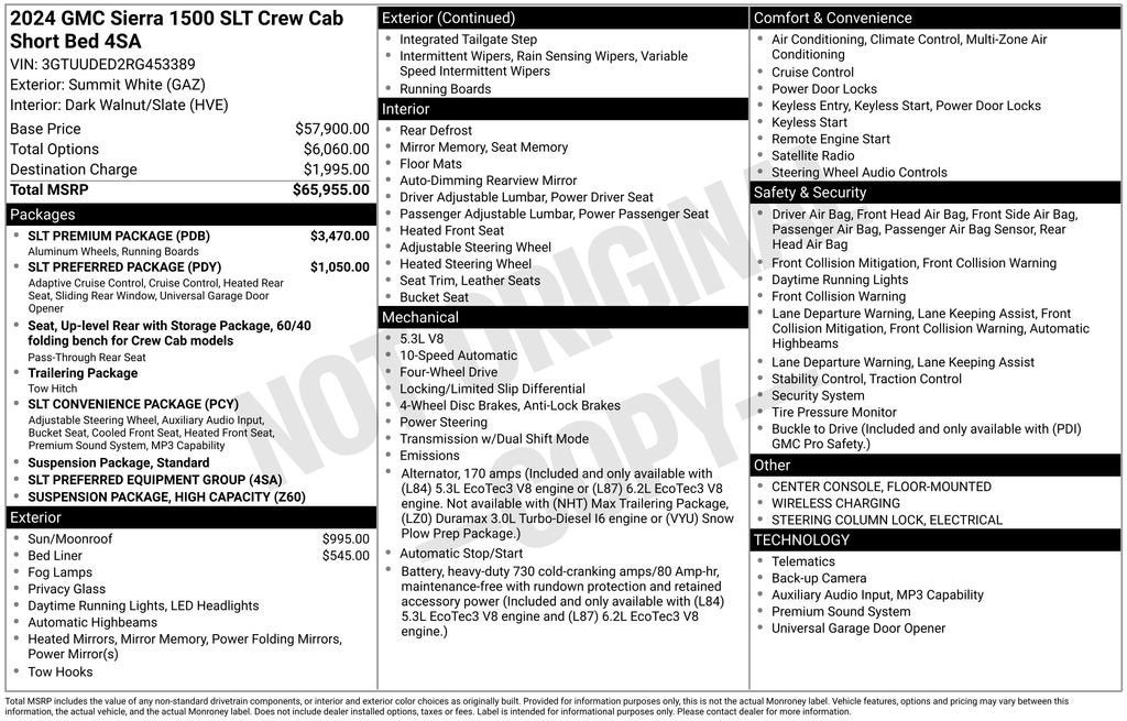 2024 GMC Sierra 1500 SLT