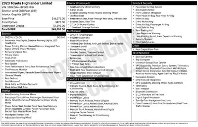 2023 Toyota Highlander L