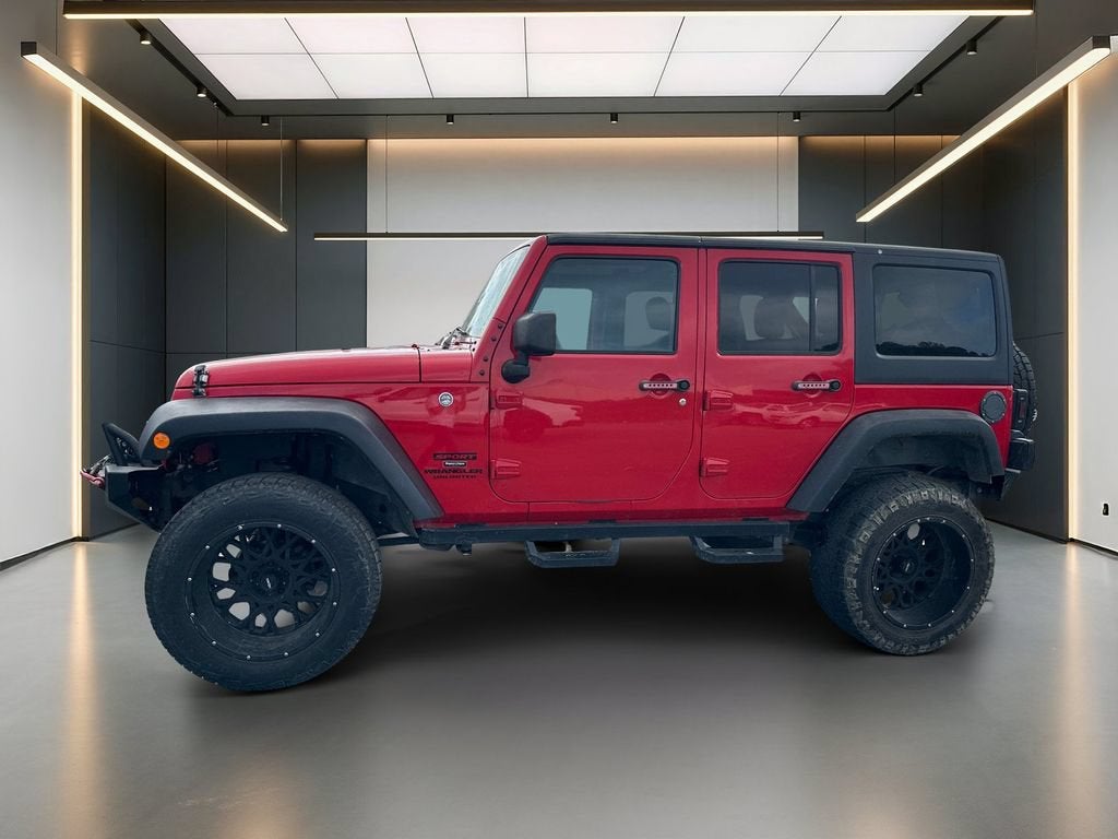 Used 2016 Jeep Wrangler Unlimited Sport S with VIN 1C4BJWDG7GL104252 for sale in Florence, AL