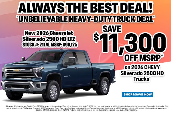Silverado 2500 MSRP