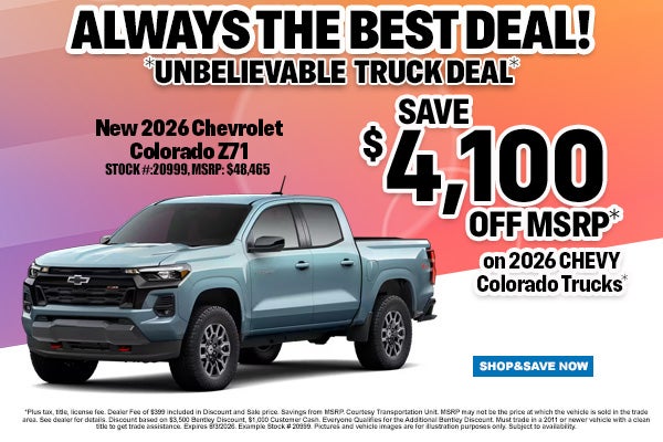 Colorado MSRP