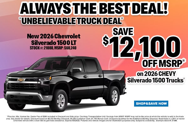 Silverado 1500 MSRP