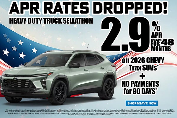 Trax SUVs APR