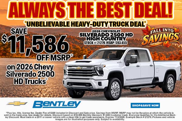 Silverado 2500 MSRP