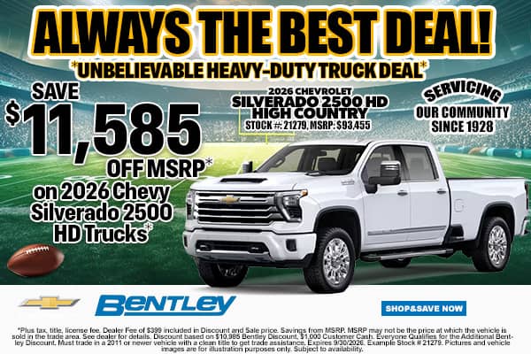 Silverado 2500 MSRP